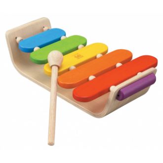 Classic Wooden Xylophone resmi