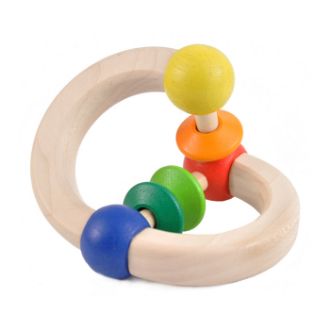 Wooden Color Rattle resmi