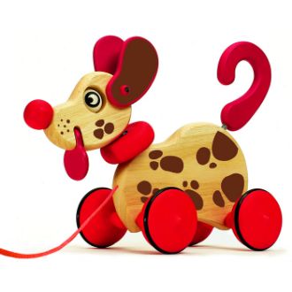 Pull-Along Dog Toy resmi