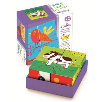 Four-Block Cube Puzzle resmi