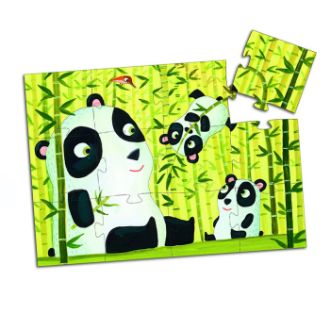 Disco Panda Floor Puzzles resmi