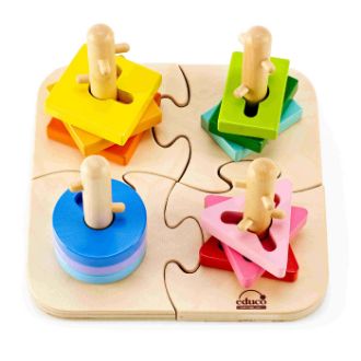 Creative Peg&Nob Puzzle  resmi