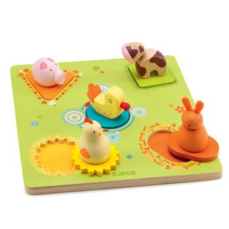 Farm Peg&Nob Puzzle  resmi