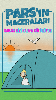 Babam Bizi Kampa Götürüyor resmi