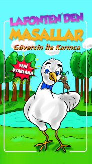 Güvercin ile Karınca resmi